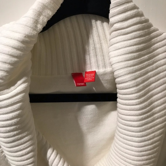 White 100% Cotton Sweater - Picture 2 of 4